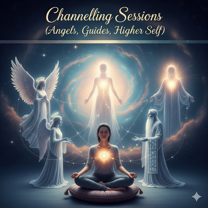 Channelling Sessions (Angels, Guides, Higher Self)